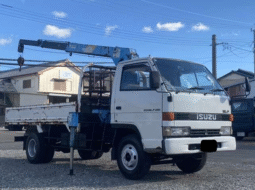 ISUZU  ELF  TRUCK  CRANE  1992