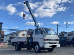 ISUZU  ELF  TRUCK  CRANE  1992