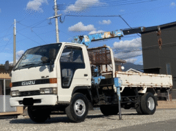 ISUZU  ELF  TRUCK  CRANE  1992
