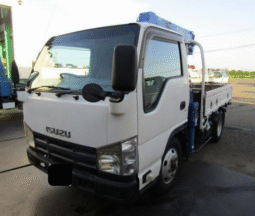 ISUZU  ELF  CRANE  TRUCK  2011