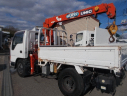 ISUZU  ELF  CRANE  TRUCK  1993