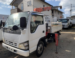 ISUZU  ELF  CRANE  TRUCK  2006