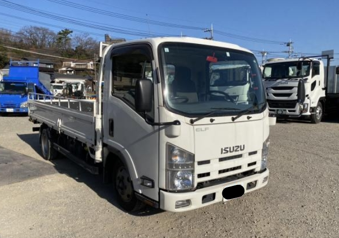 
								ISUZU ELF FLATBODY TRUCK 2014 full									