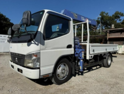 MITSUBISHI  CANTER  CRANE  TRUCK  2000