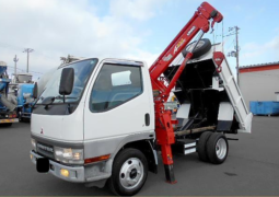 MITSUBISHI  CANTER  CRANE  TRUCK  2000