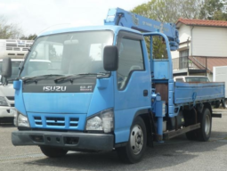 ISUZU  ELF  CRANE  TRUCK  2006