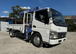 MITSUBISHI  CANTER  CRANE  TRUCK  2000