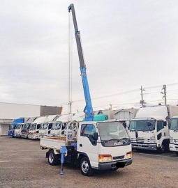 ISUZU  ELF  CRANE  TRUCK  1998