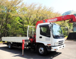 ISUZU  FORWARD  CRANE  TRUCK   2006